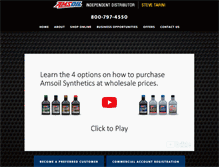 Tablet Screenshot of hightechsyntheticoil.com